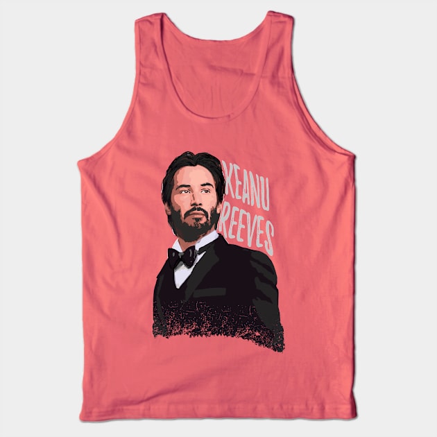 Keanu Reeves Tank Top by Olgakunz